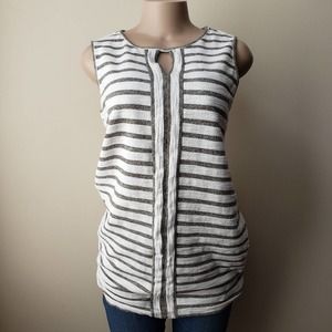 MAX STUDIO Linen Tunic Dress/Shirt